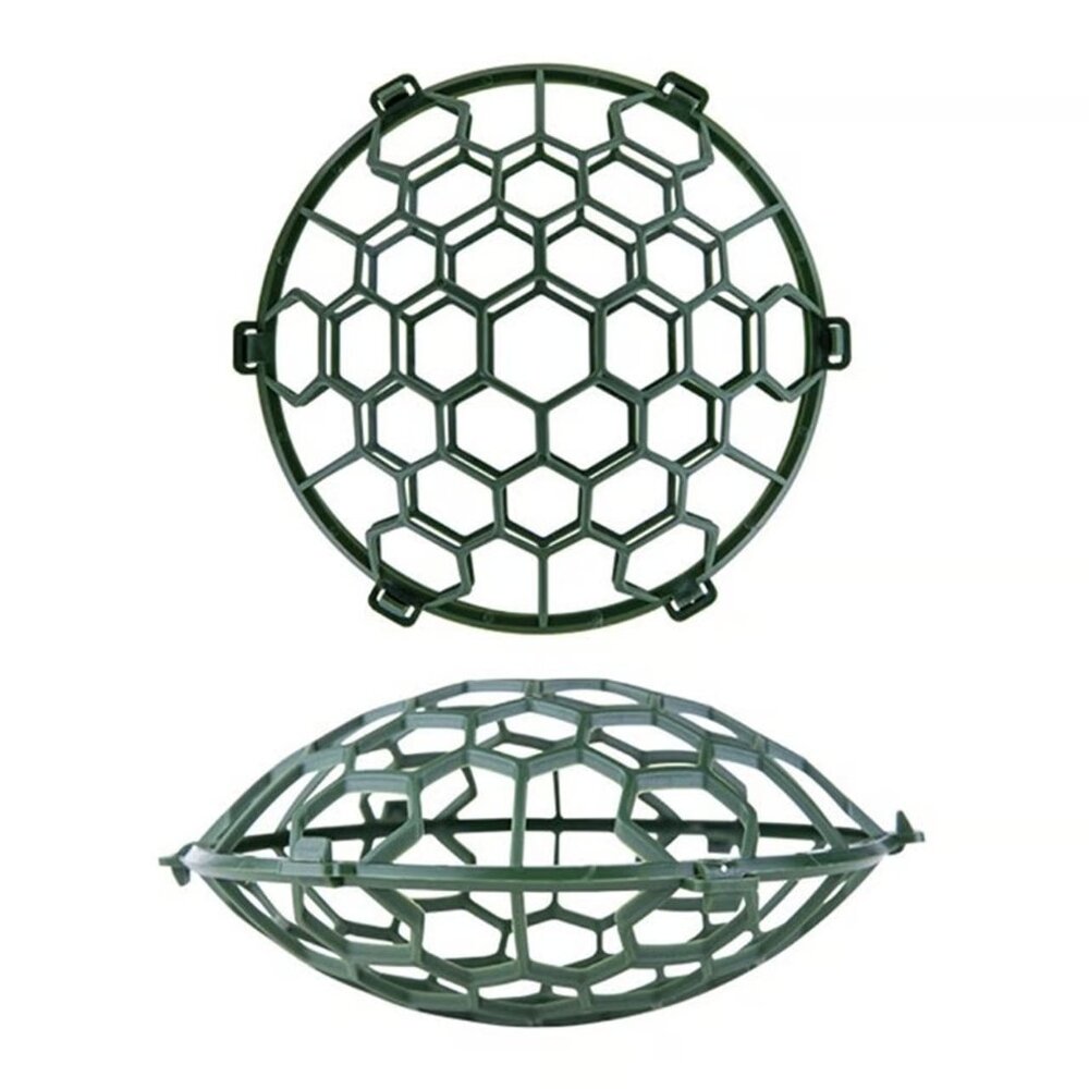 Two Syndicate 6" Floral Cage Grid Pillows Floral Design Centerpieces Vases